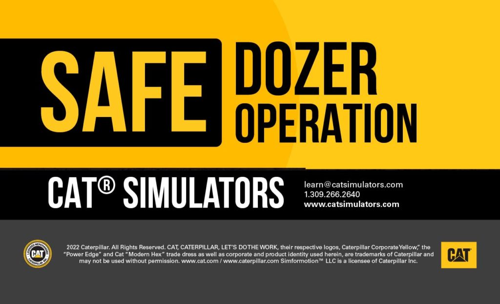 Cat Simulators - Safe Dozer Operation