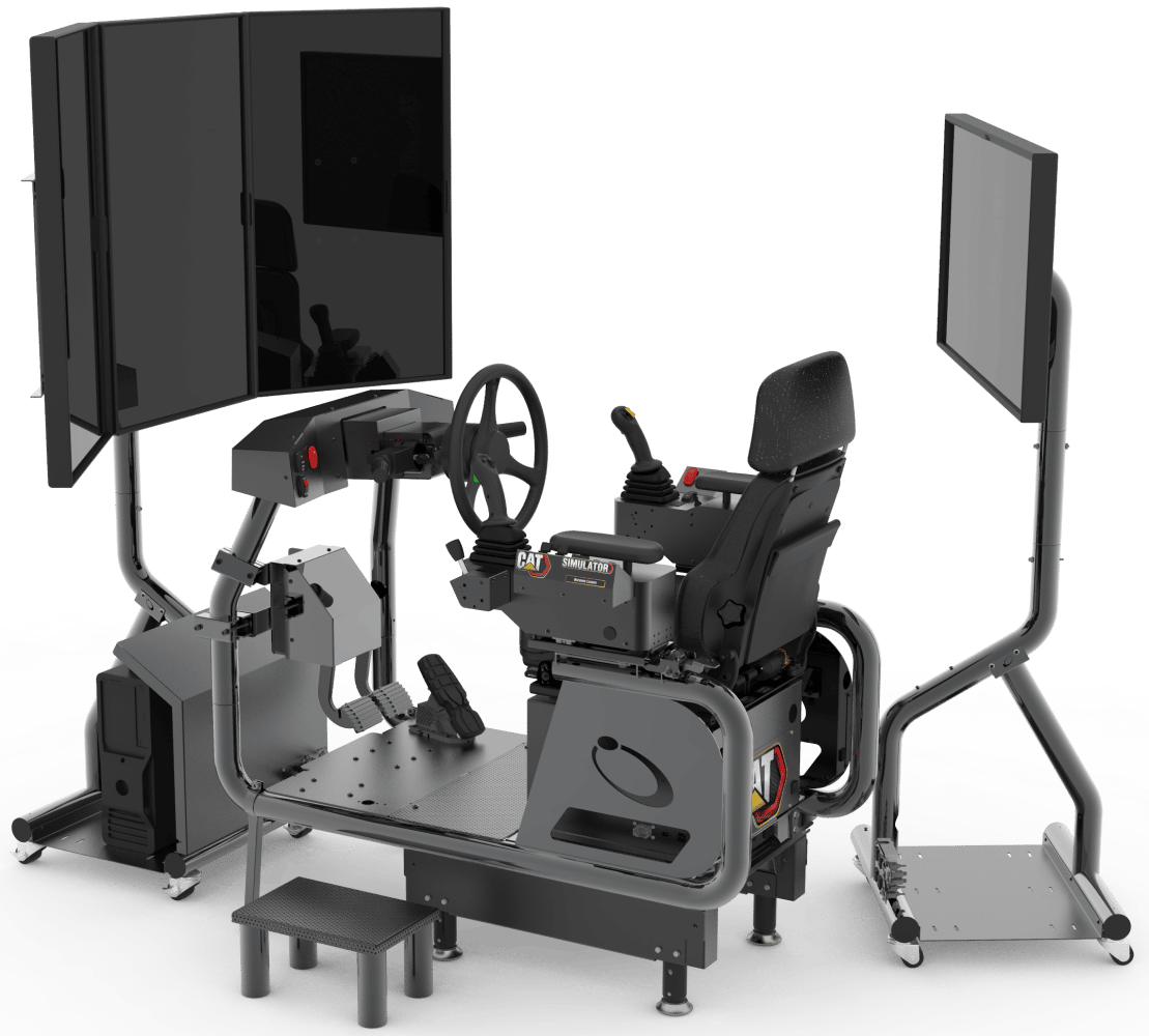 Cat® Simulators New Backhoe Loader System Trains Construction Operators  Safely and Efficiently - CAT® SIMULATORS