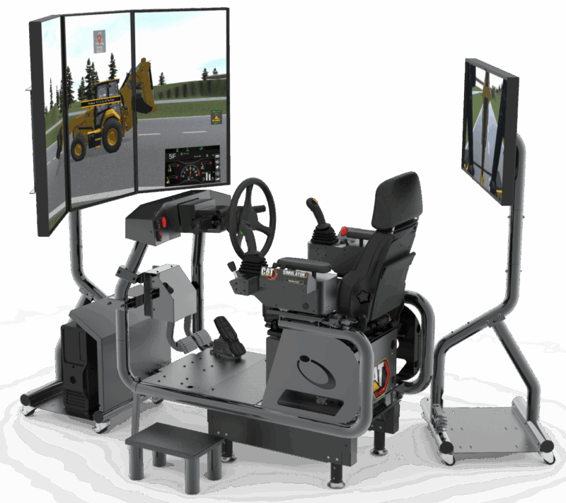 Train Safer with the New Cat® Simulators Backhoe Loader Simulator