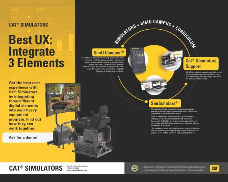 Get the Best User Experience with Cat® Simulators