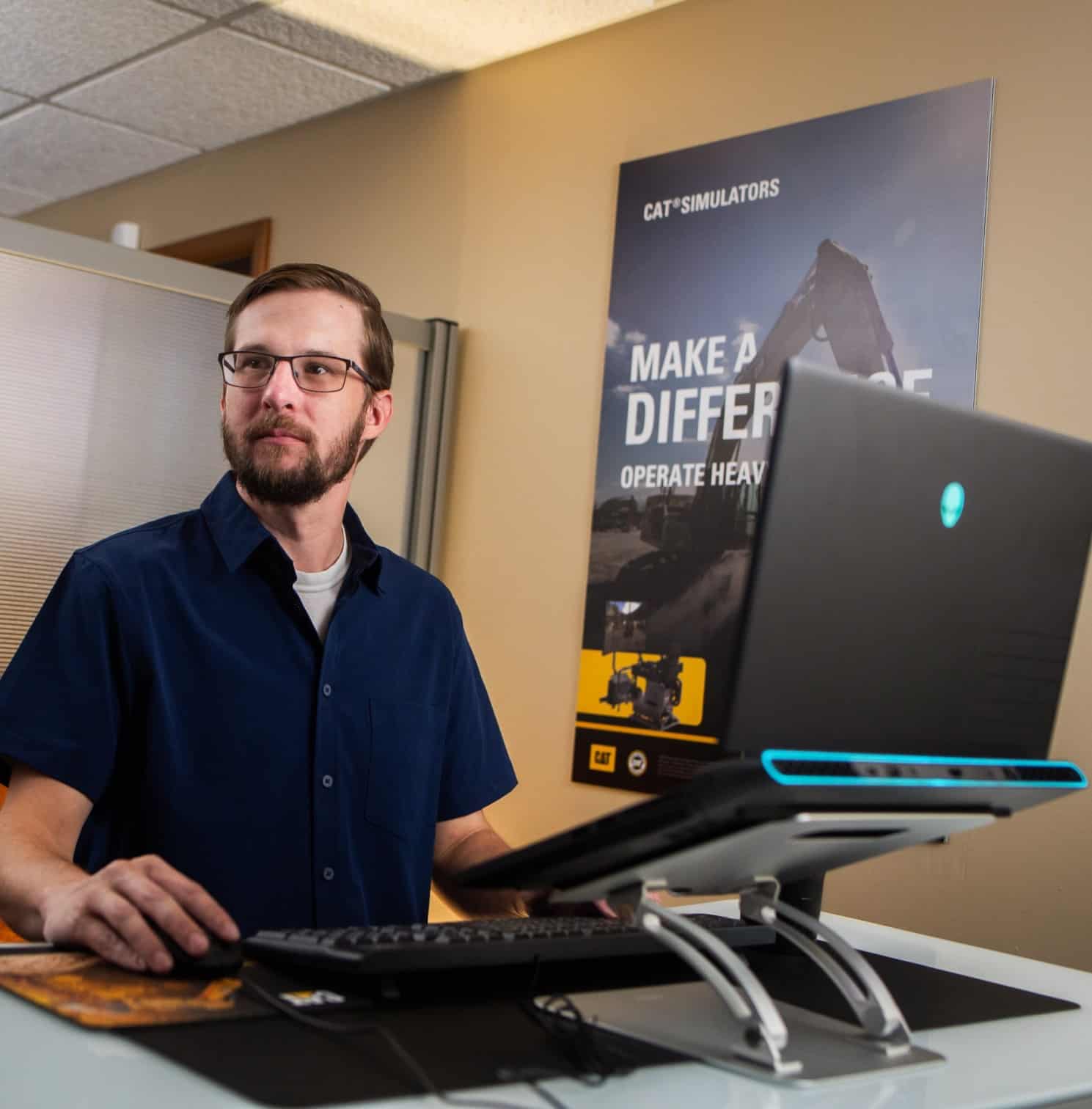 CAT® SIMULATORS - Authentic Caterpillar Controls