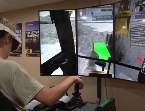 Anderson County students learning real-life skills through a virtual reality simulator