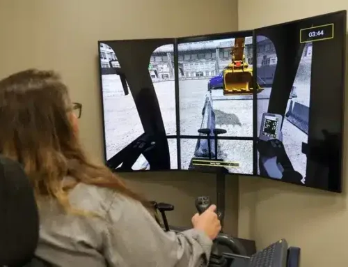 Leon County Main Library Features a Cat® Simulators Excavator Simulator