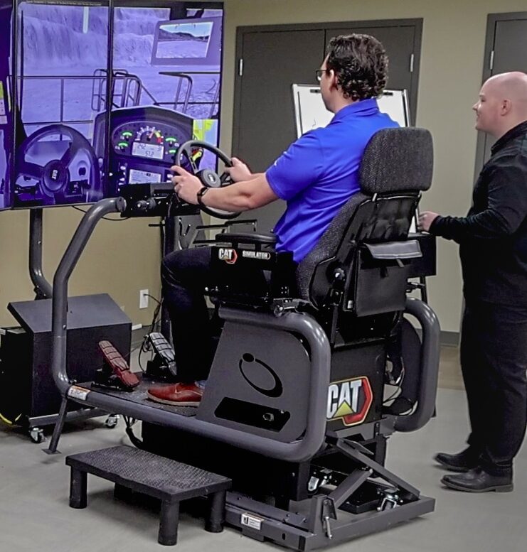 IUOE 955 uses Cat Simulators to train operators4
