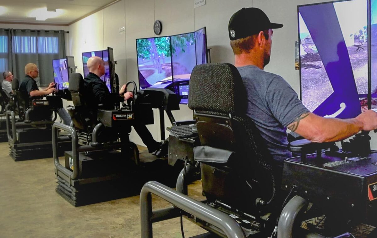 Simkey Simulator Construction Simulators | Cat® Simulators