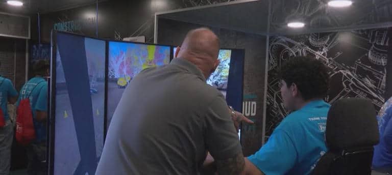 Mobile workshop brings career exploration to Heavy Equipment Expo